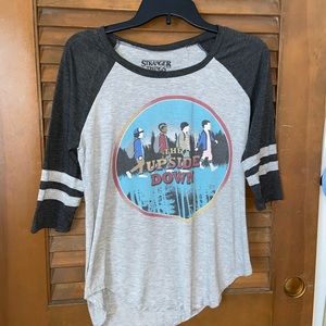 Stranger Things Baseball T-Shirt